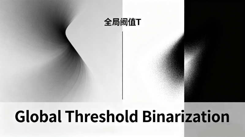 Featured image of post 全局阈值二值化